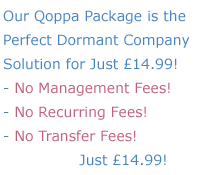 Qoppa UK Dormant Company Formation